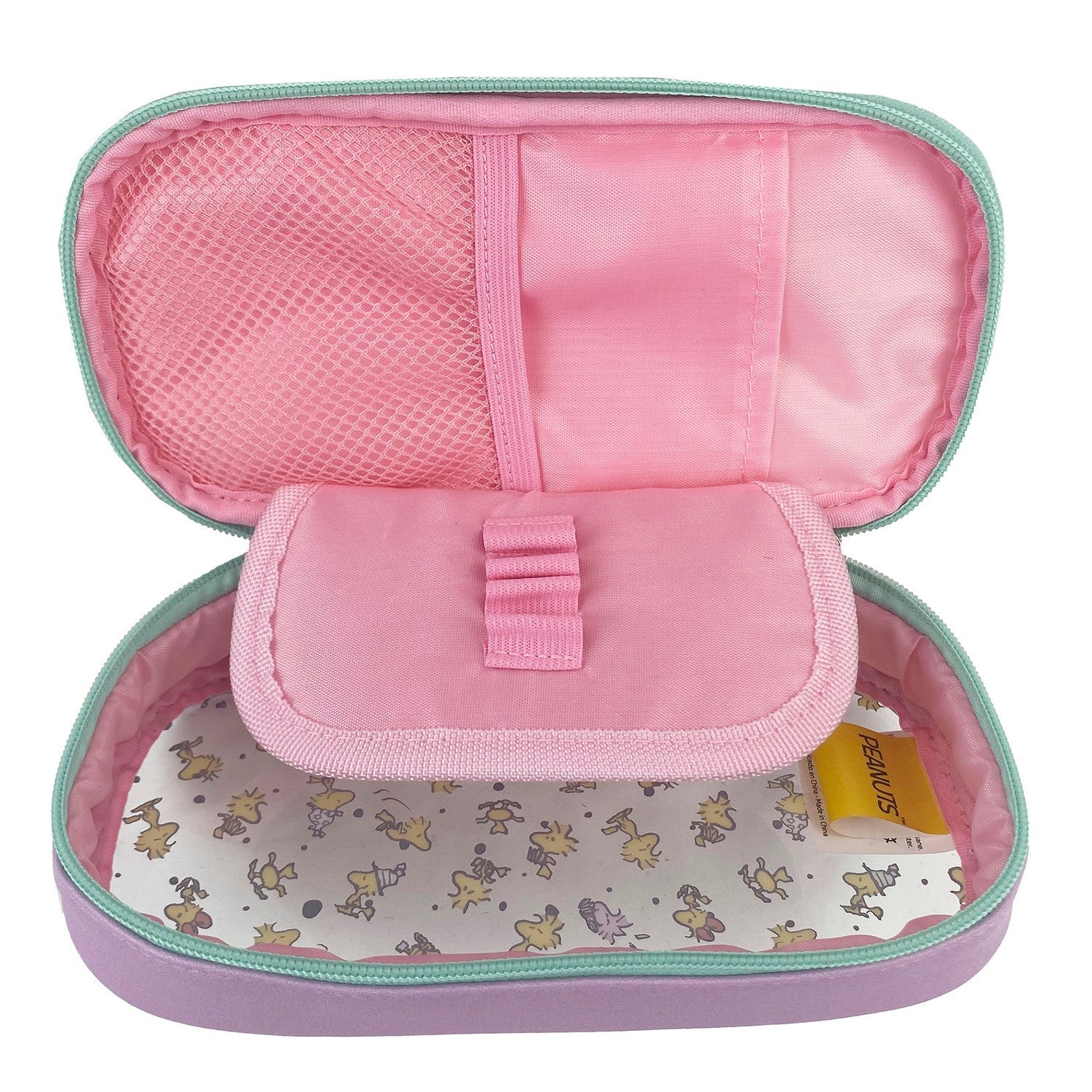 Collectable Peanuts Snoopy Woodstock Pencil Case PT-02-SY