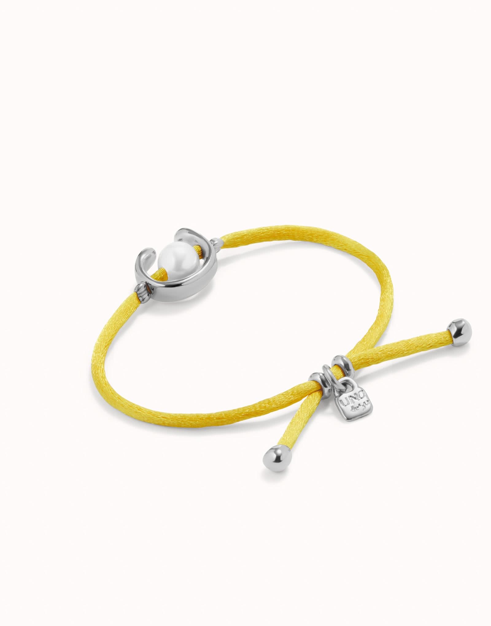Sterling Silver Plated Ser Diferente Yellow Bracelet PUL2505AMRMTL0M