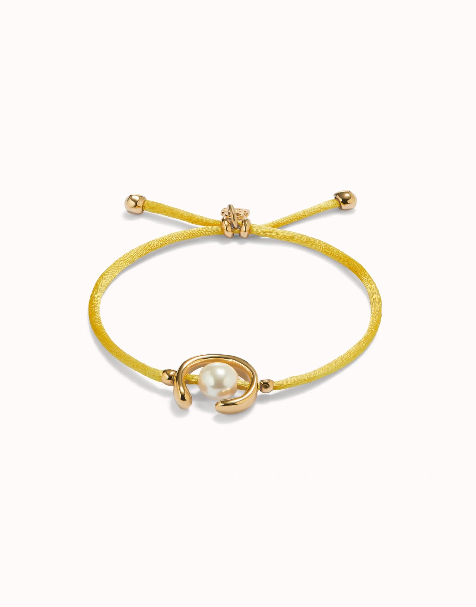 18k Gold Plated Ser Diferente Yellow Bracelet PUL2505AMRORO0M