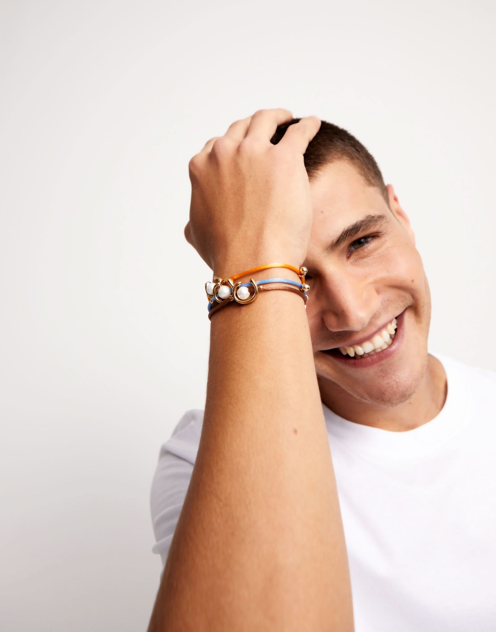 18k Gold Plated Ser Diferente Blue Bracelet PUL2505AZUORO0M