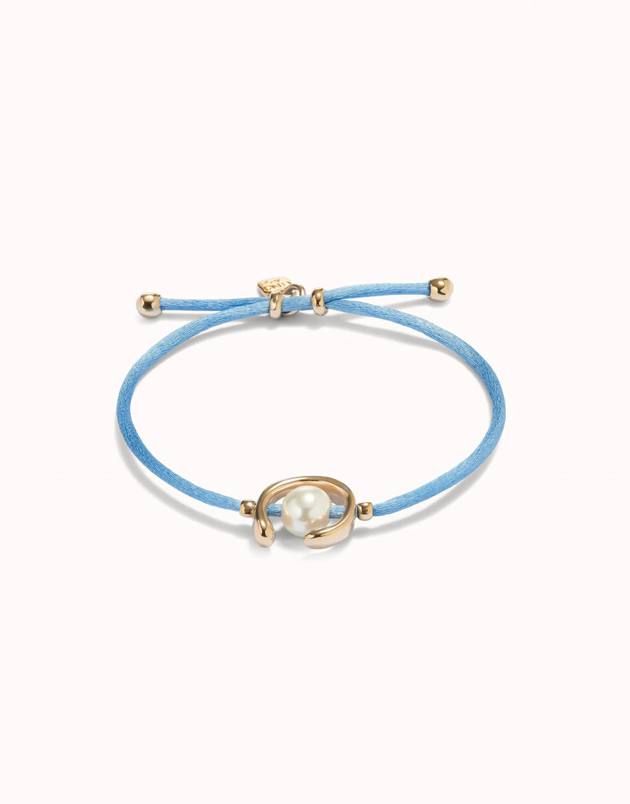 18k Gold Plated Ser Diferente Blue Bracelet PUL2505AZUORO0M