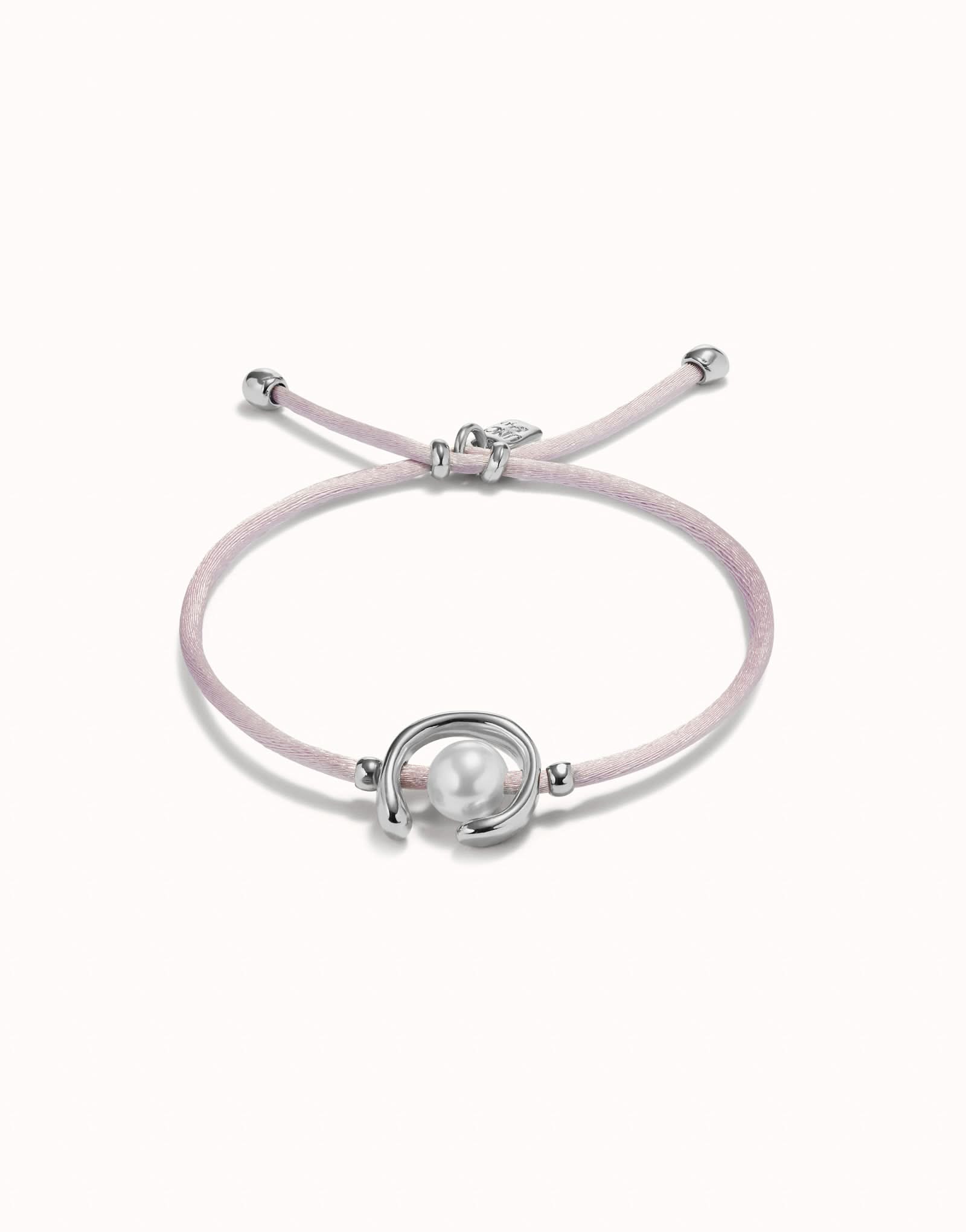 Sterling Silver Plated Ser Diferente Lilac Bracelet PUL2505LILMTL0M