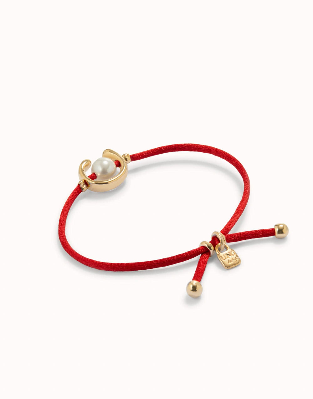 18k Gold Plated Ser Diferente Red Bracelet PUL2505ROJORO0M
