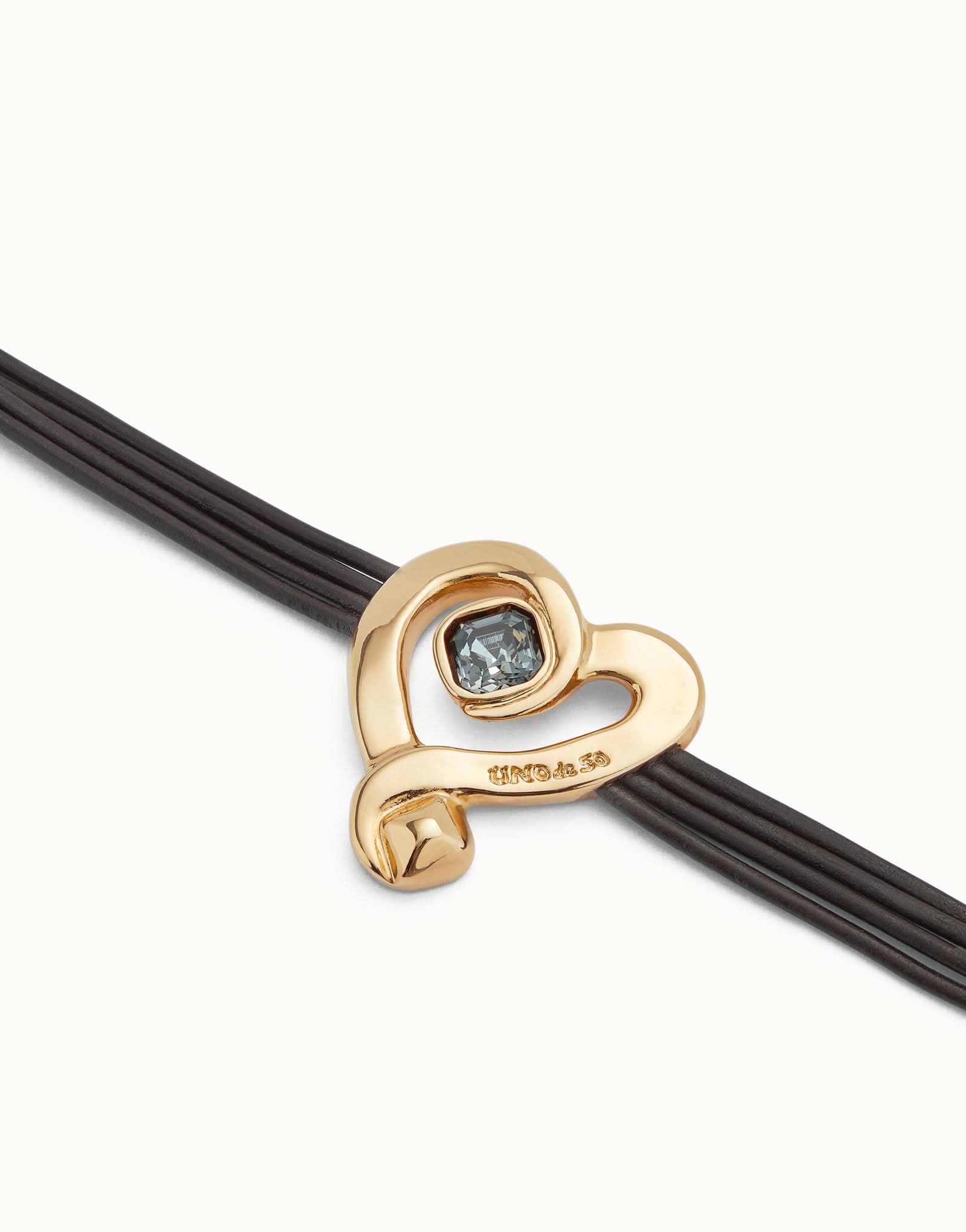Sophisticated 18k Gold Sterling Silver Plated Ser Expresiva Black Bracelet, highlighting artisanal craftsmanship and vibrant colors for bold self-expression.