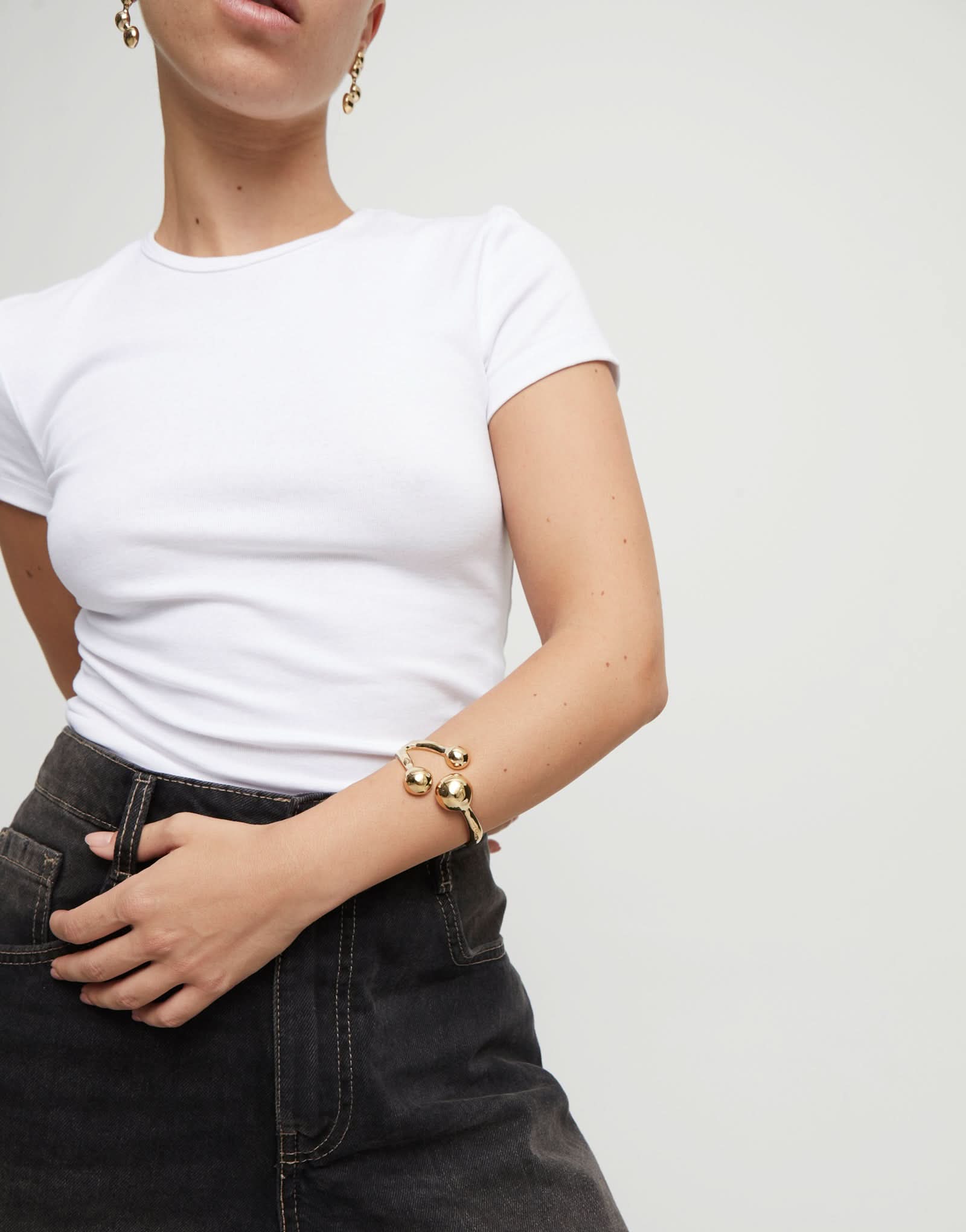 18k Gold Plated Ser Intrepida Gold Bracelet PUL2546ORO0000