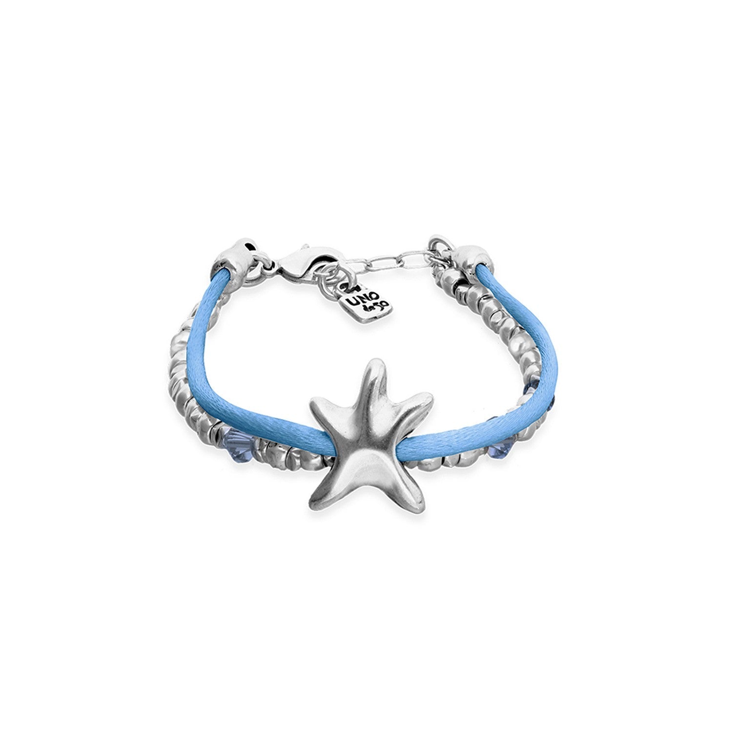 UNOde50 Sisterstar Silver Plated Bracelet PUL2657AZUMTL