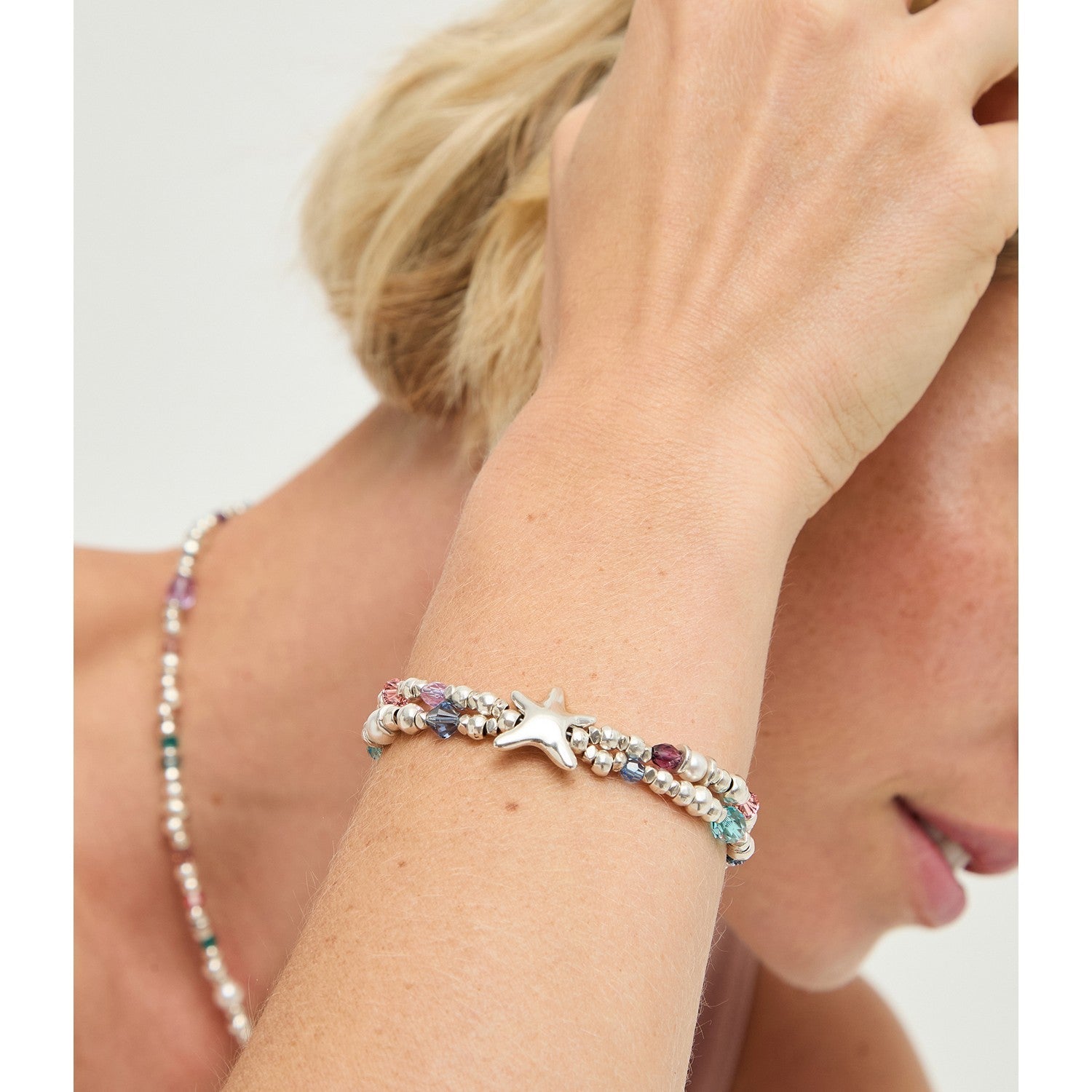 UNOde50 Prisma Silver Plated Bracelet PUL2658MCLMTL