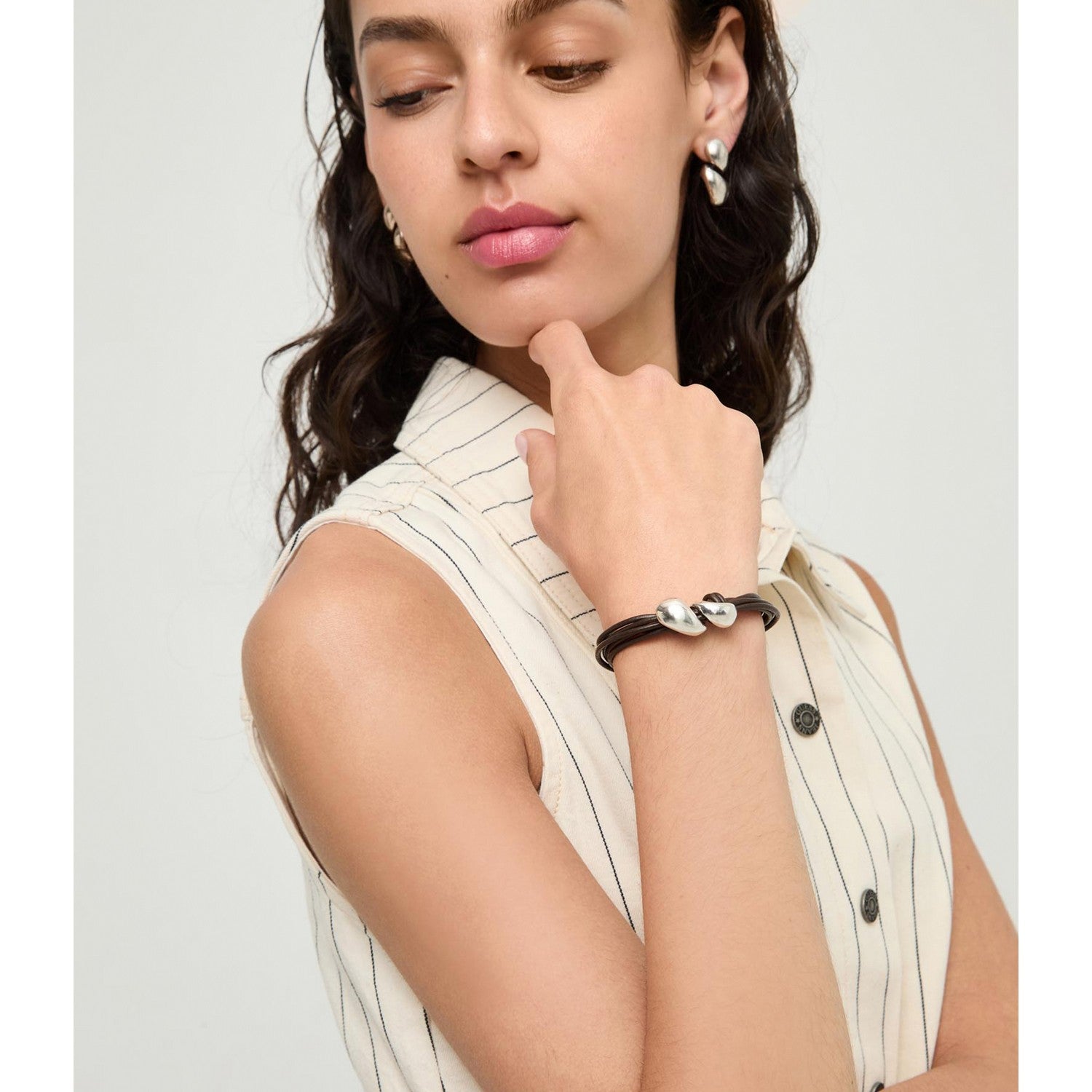 UNOde50 Essentia Silver Plated Bracelet PUL2667MARMTL
