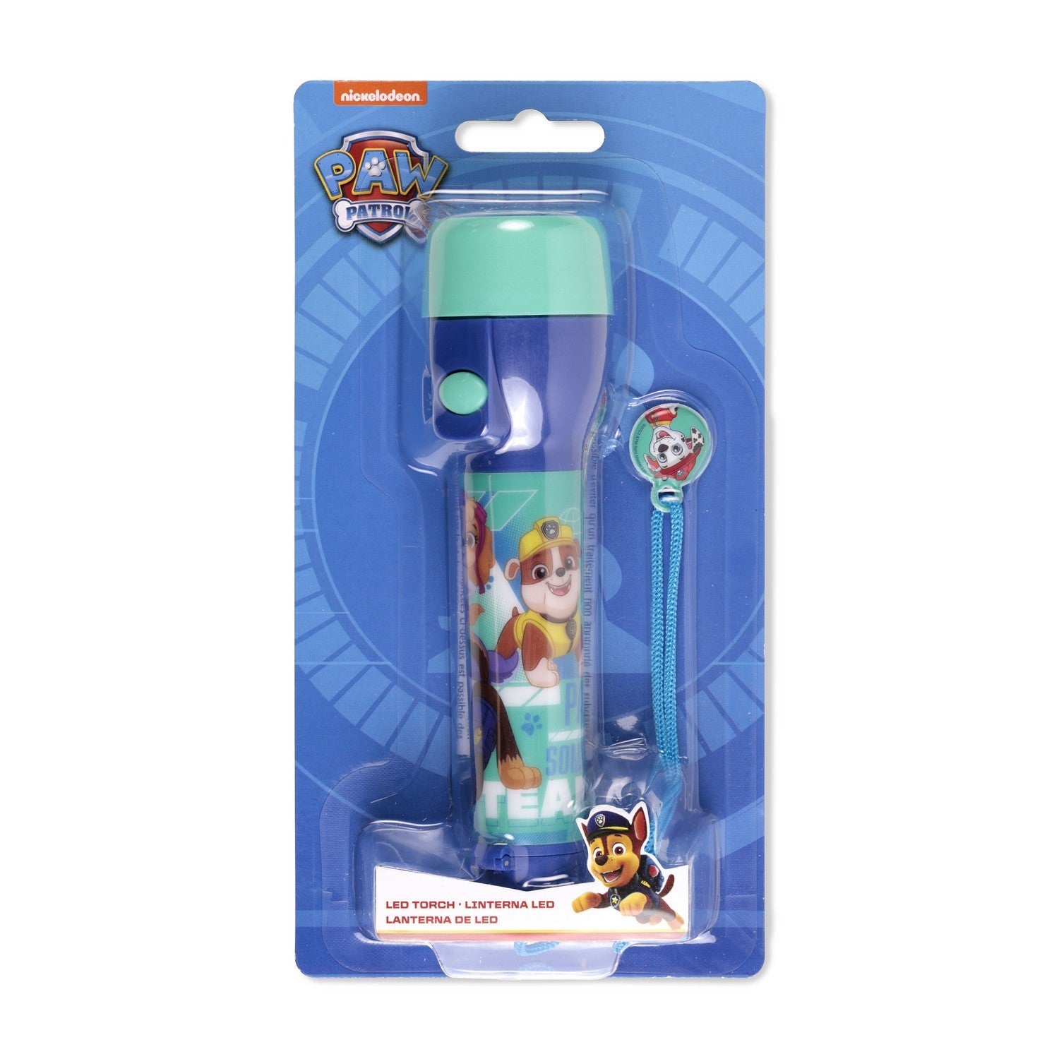 Pre School Big Torch Paw Patrol Turquoise PW19946