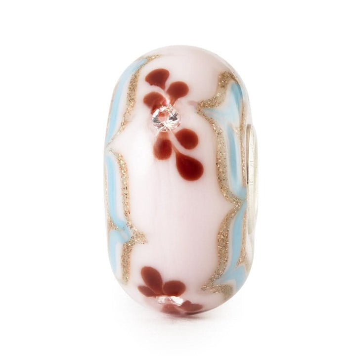 Petal Lace Glow Glass Bead TGLBE-00255