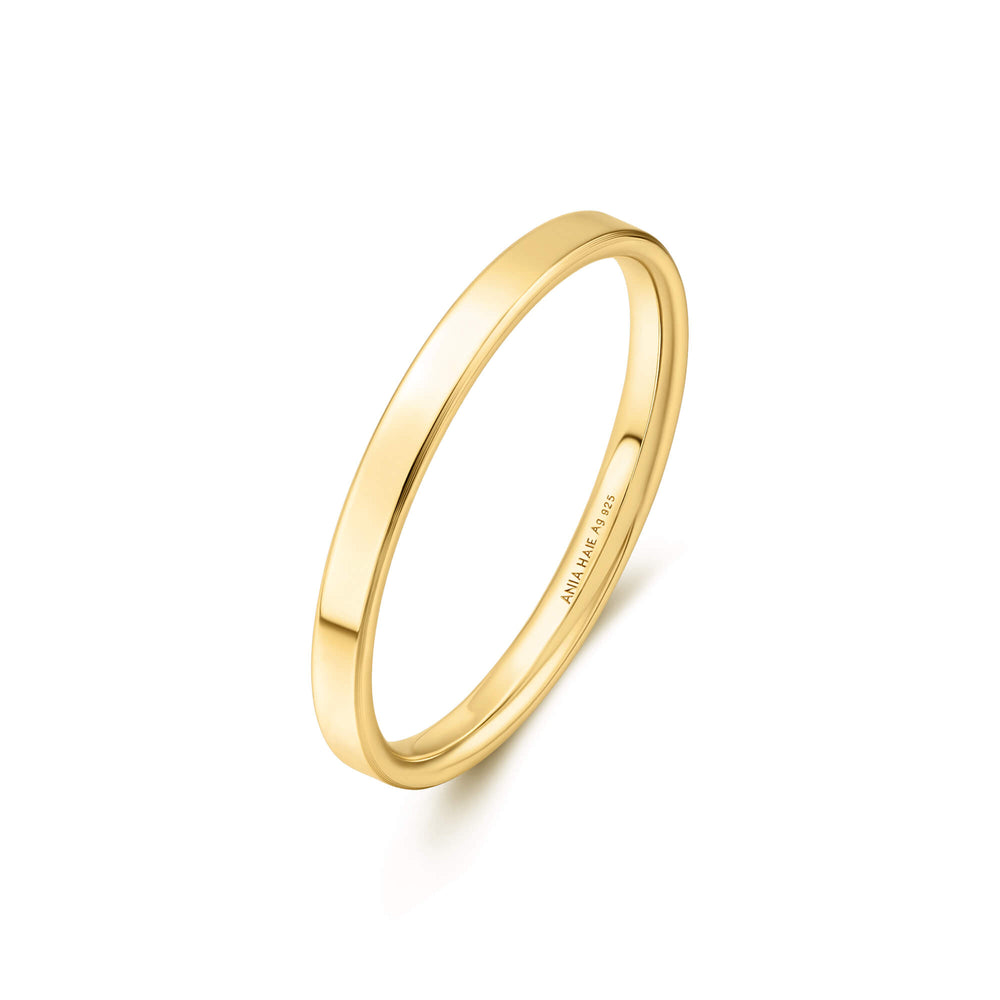 Gold 2mm Smooth Band R064-02G
