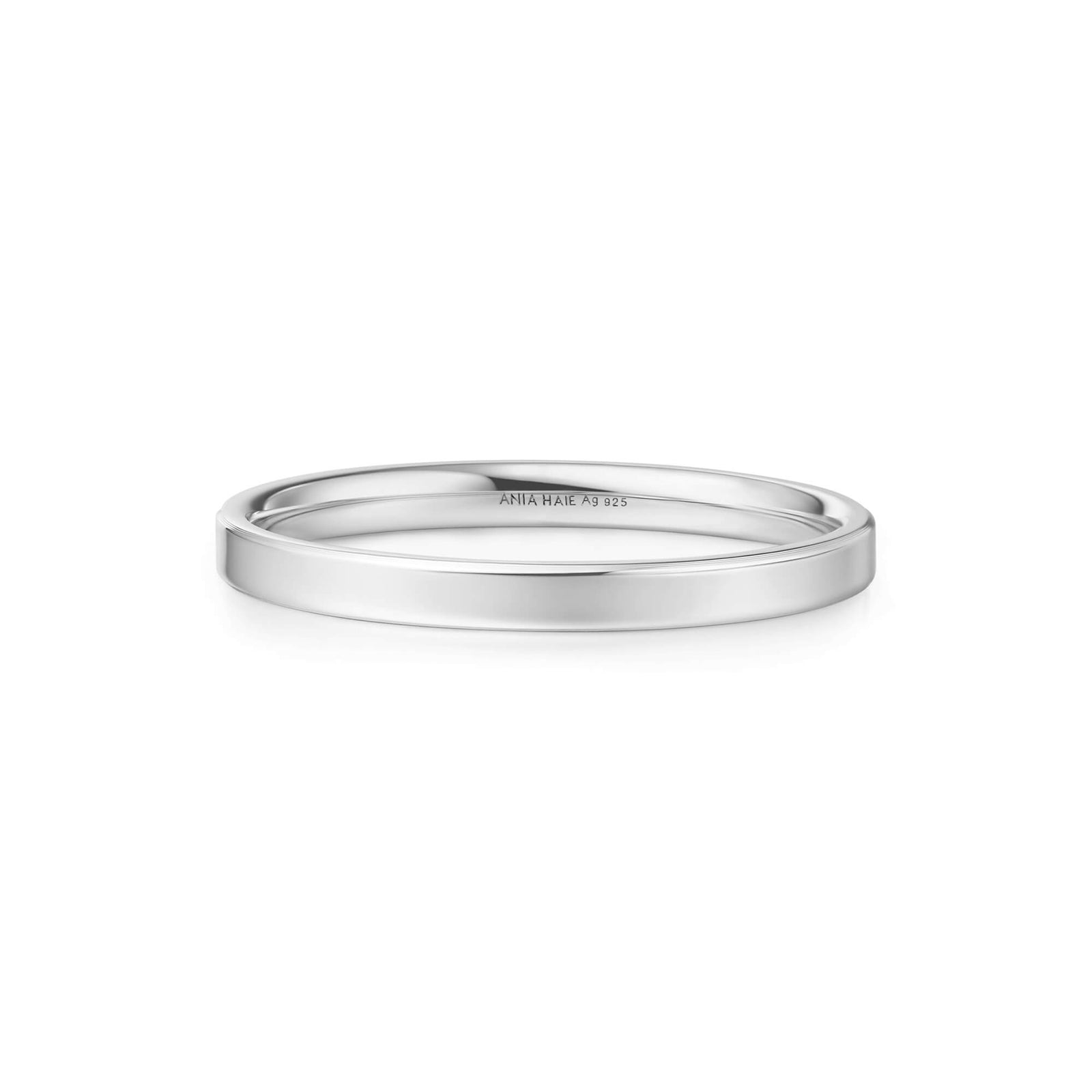 Silver 2mm Smooth Band R064-02H