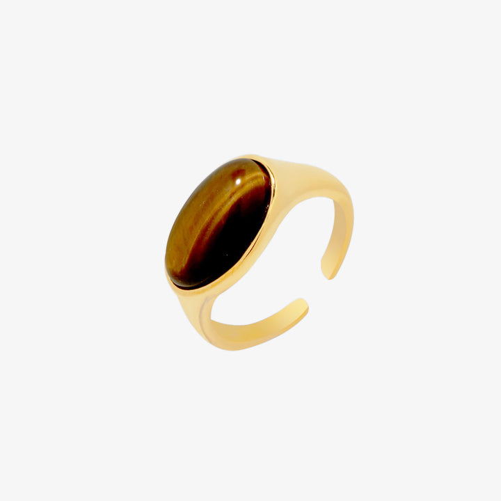 Tiger's eye ring-5