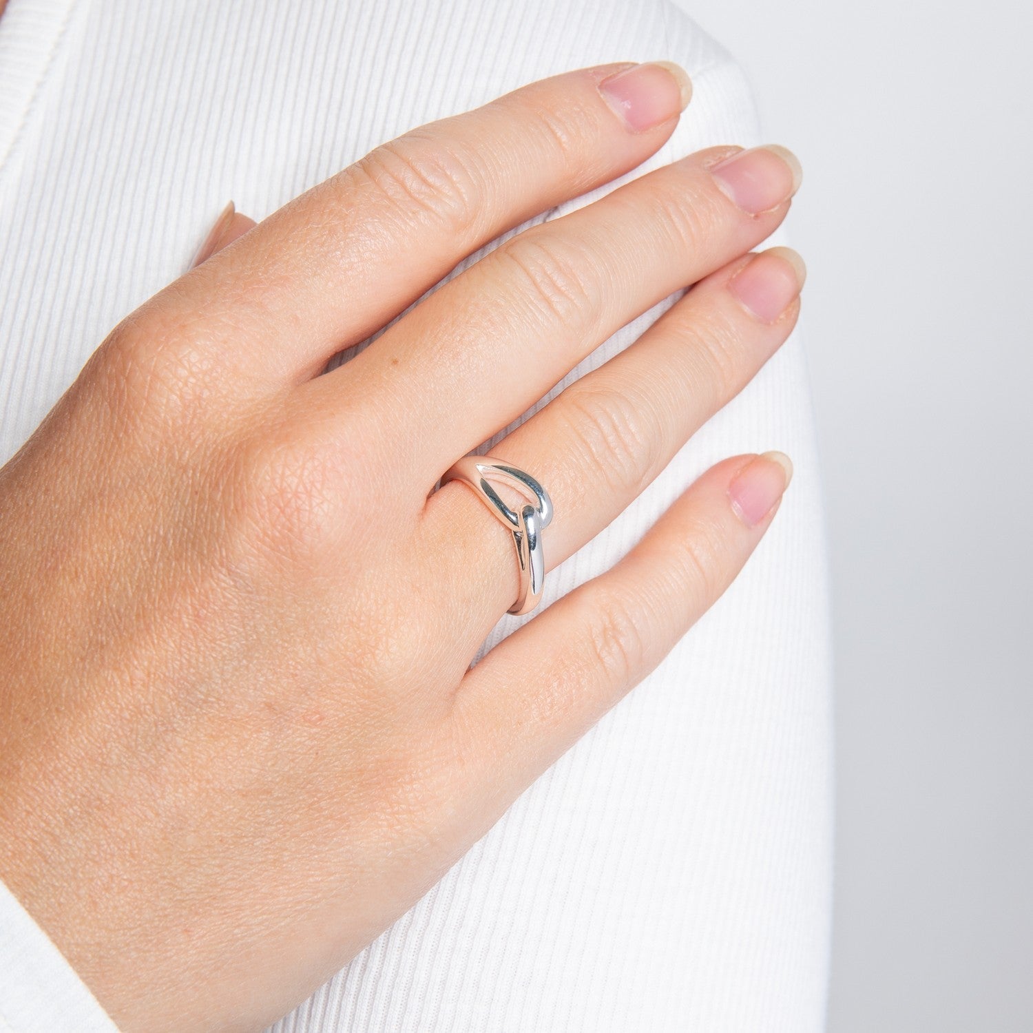 Beginnings Sterling Silver Ring R4021