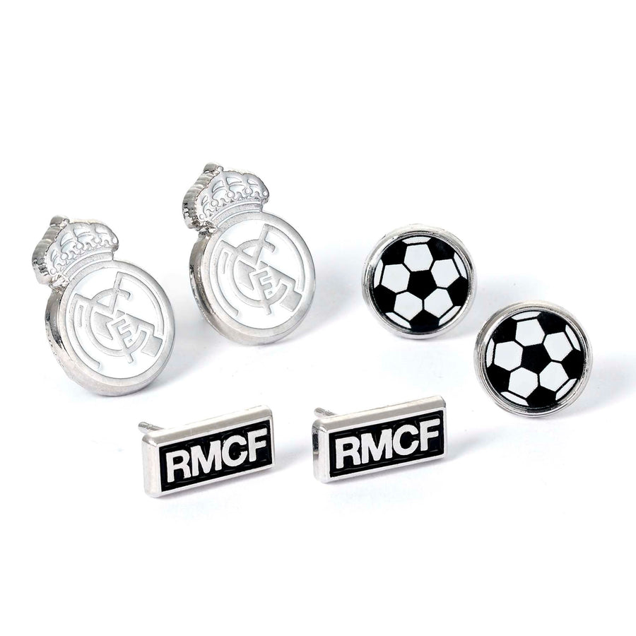 Real Madrid Set of 3 Stud Earrings RMES0007