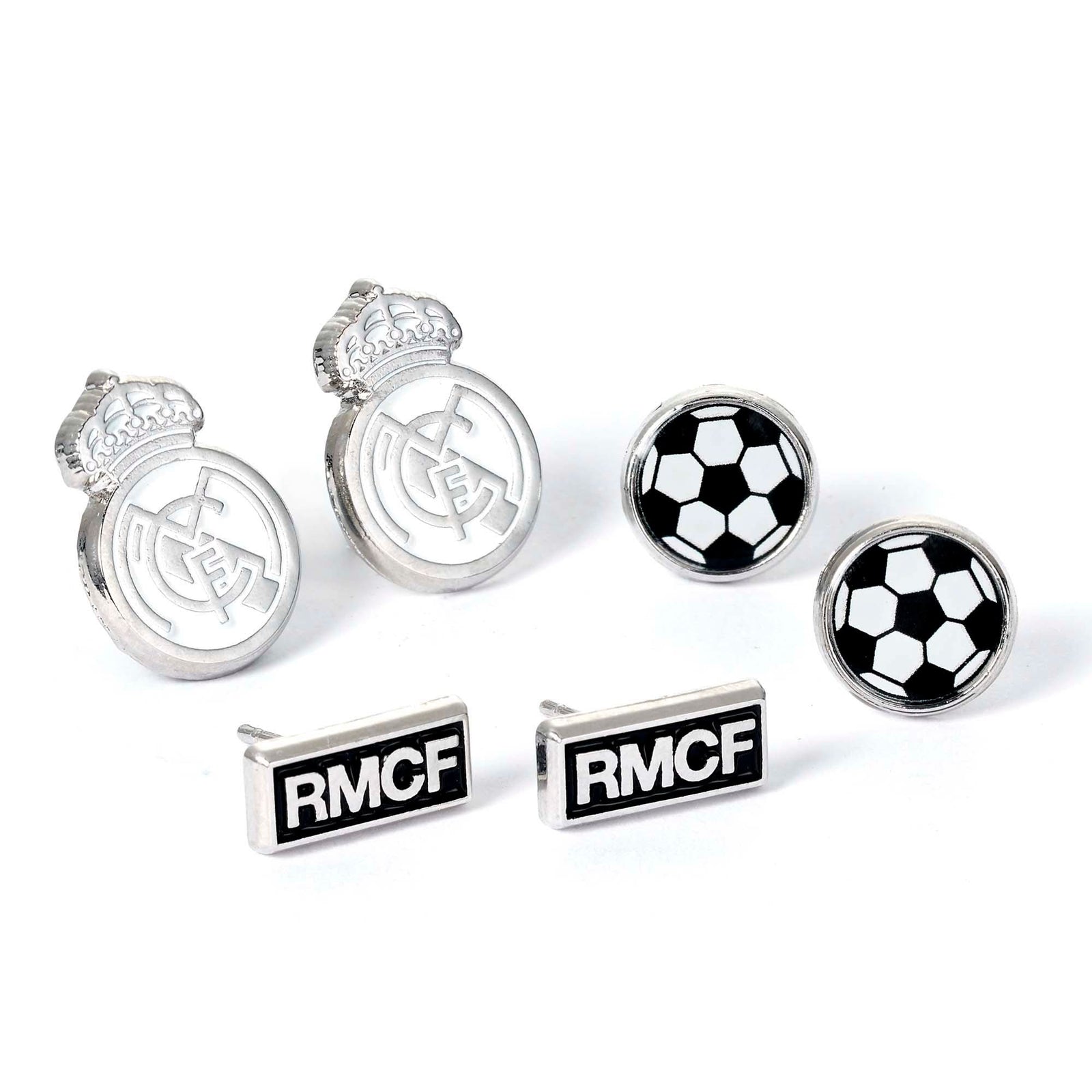 Real Madrid Set of 3 Stud Earrings RMES0007