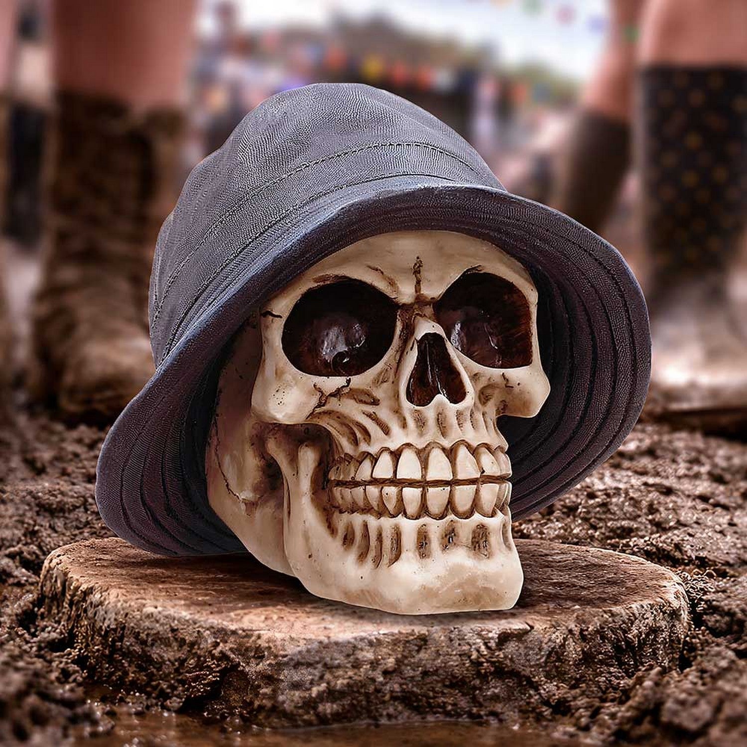 Mad For It Bucket Hat Skull 13.5cm S7639B26