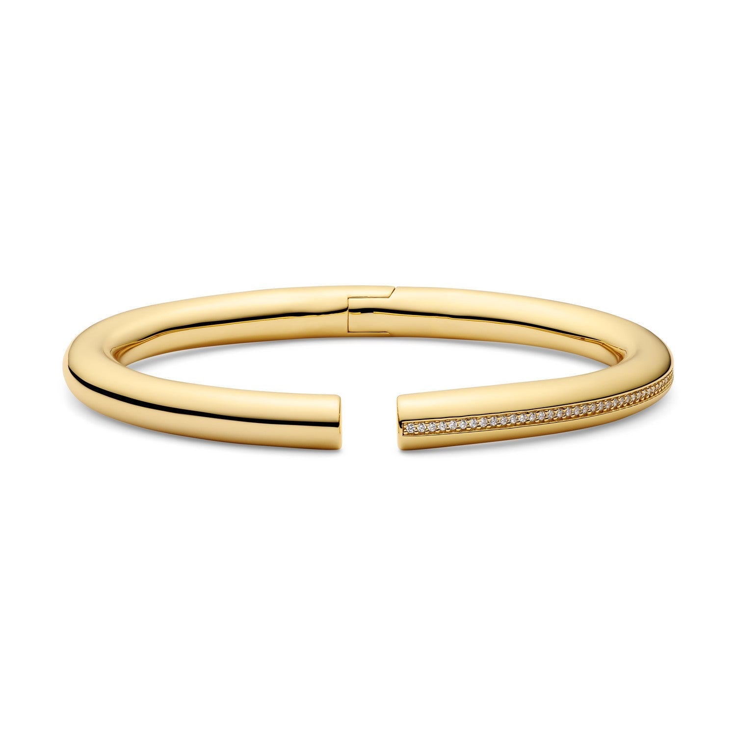 Sif Jakobs 18K gold plated Palermo Bangle SJ-BG2588-CZ-YG