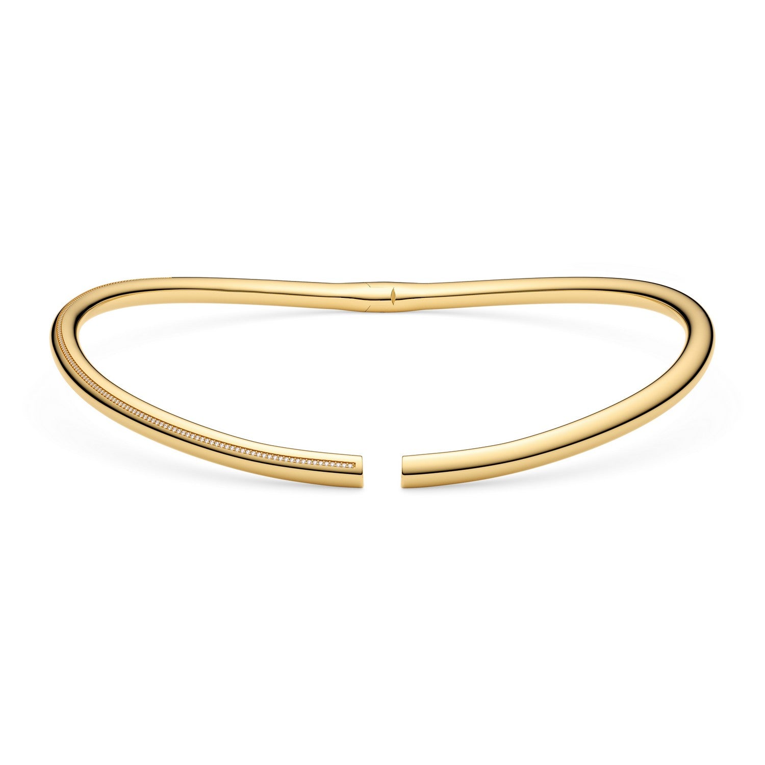Sif Jakobs 18K gold plated Palermo Neckring SJ-CH2588-CZ-YG