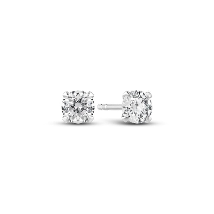 14k White Gold Venice Piccolo Diamond Earrings SJ-E2501-WD-WG