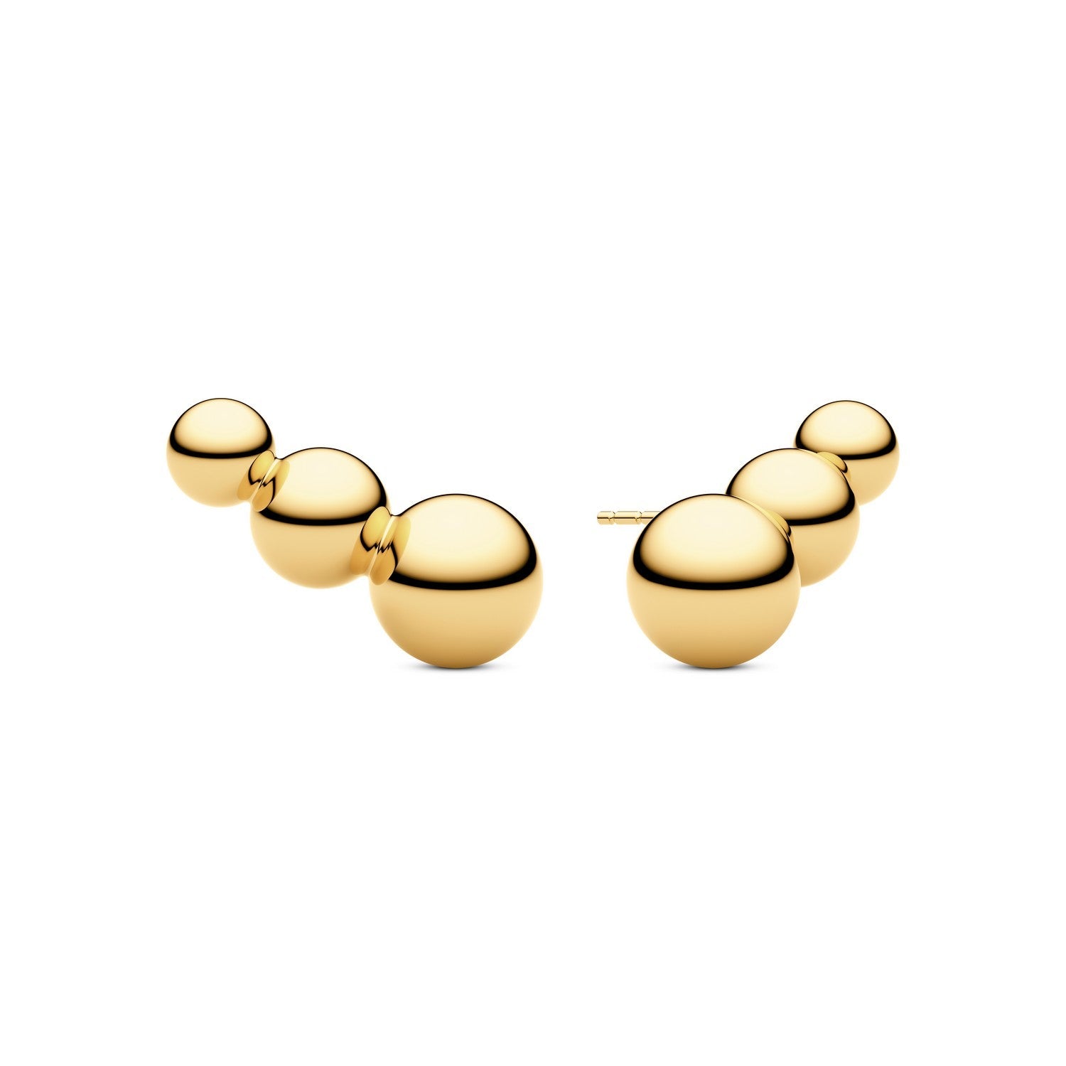 Sif Jakobs 18k Gold Plated Bormio Grande Earrings SJ-E2589-YG