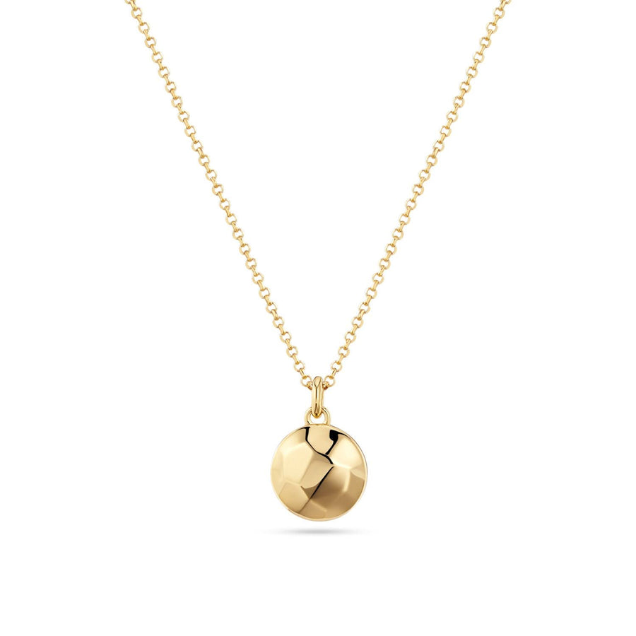 18K Gold Plated Roccia Circolo Necklace SJ-P2727-YG