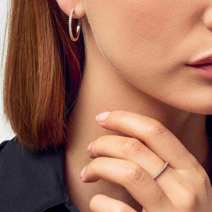 14k Yellow Gold Alba Diamond Ring SJ-R2515-WD-YG