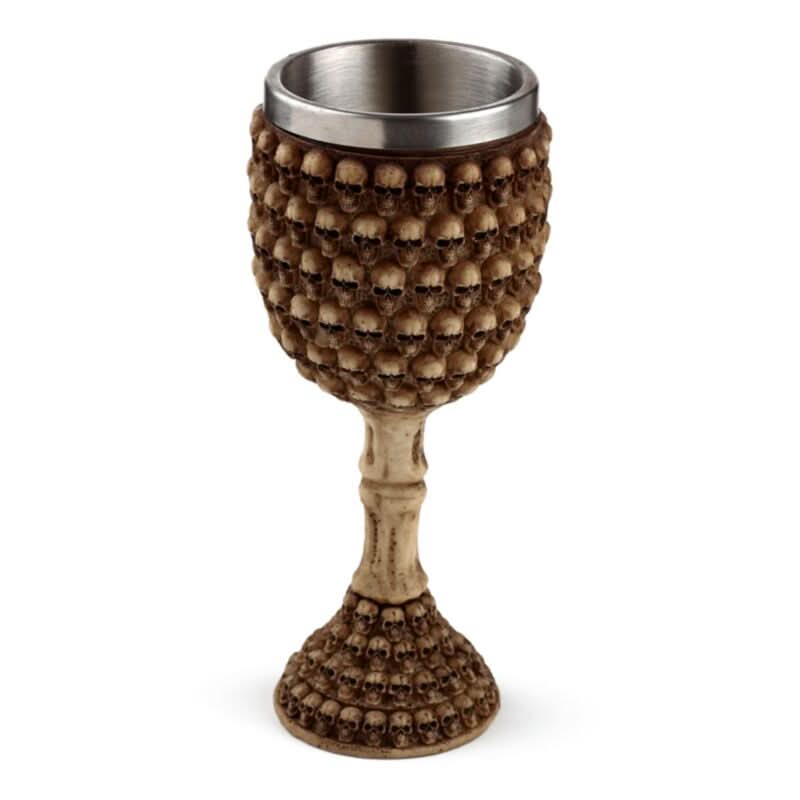 Decorative Multi Skull Goblet (Bulk Packaging) SK126
