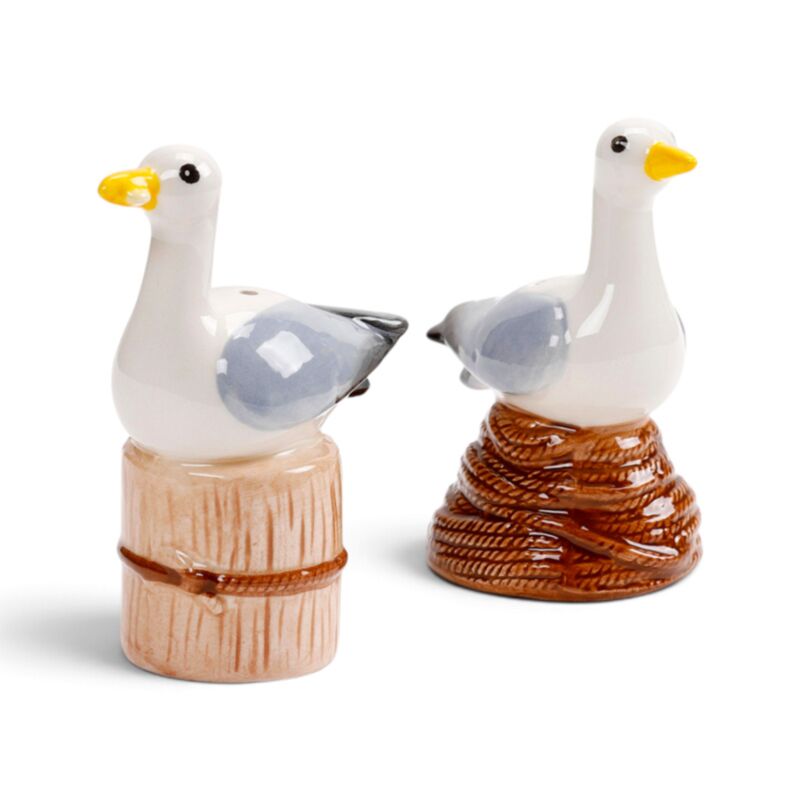 Seagull Buoy Ceramic Salt & Pepper Set SP102