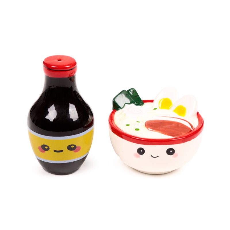 Nori the Ramen Foodiemals Ceramic Salt & Pepper Set SP110