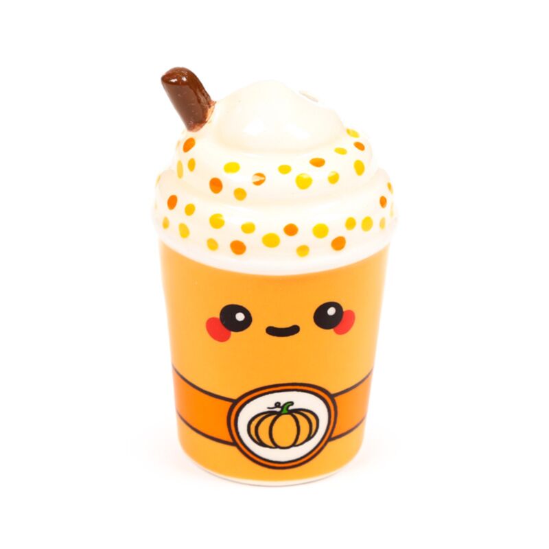 Hazel the Pumpkin Spiced Latte Foodiemals Ceramic Salt & Pepper Set SP116