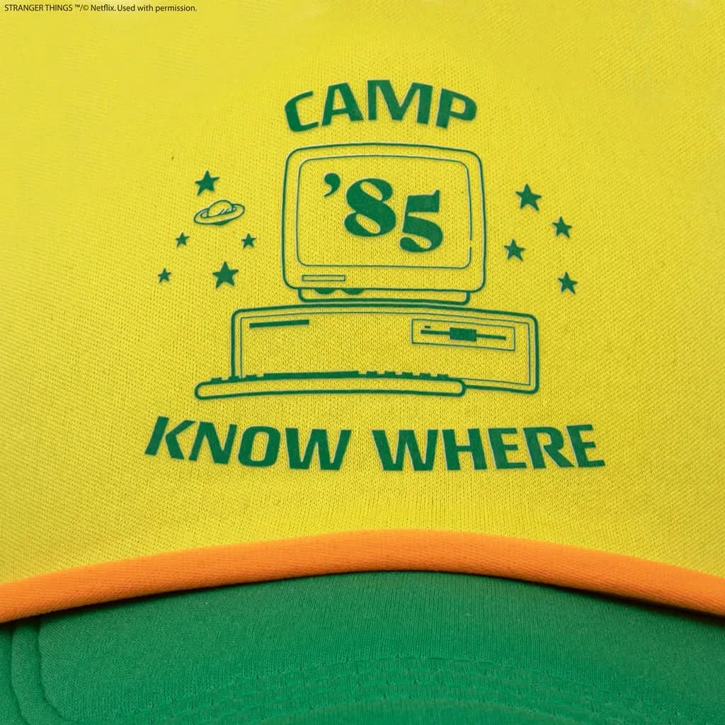 Stranger Things Camp Know Where Baseball Cap CR1382