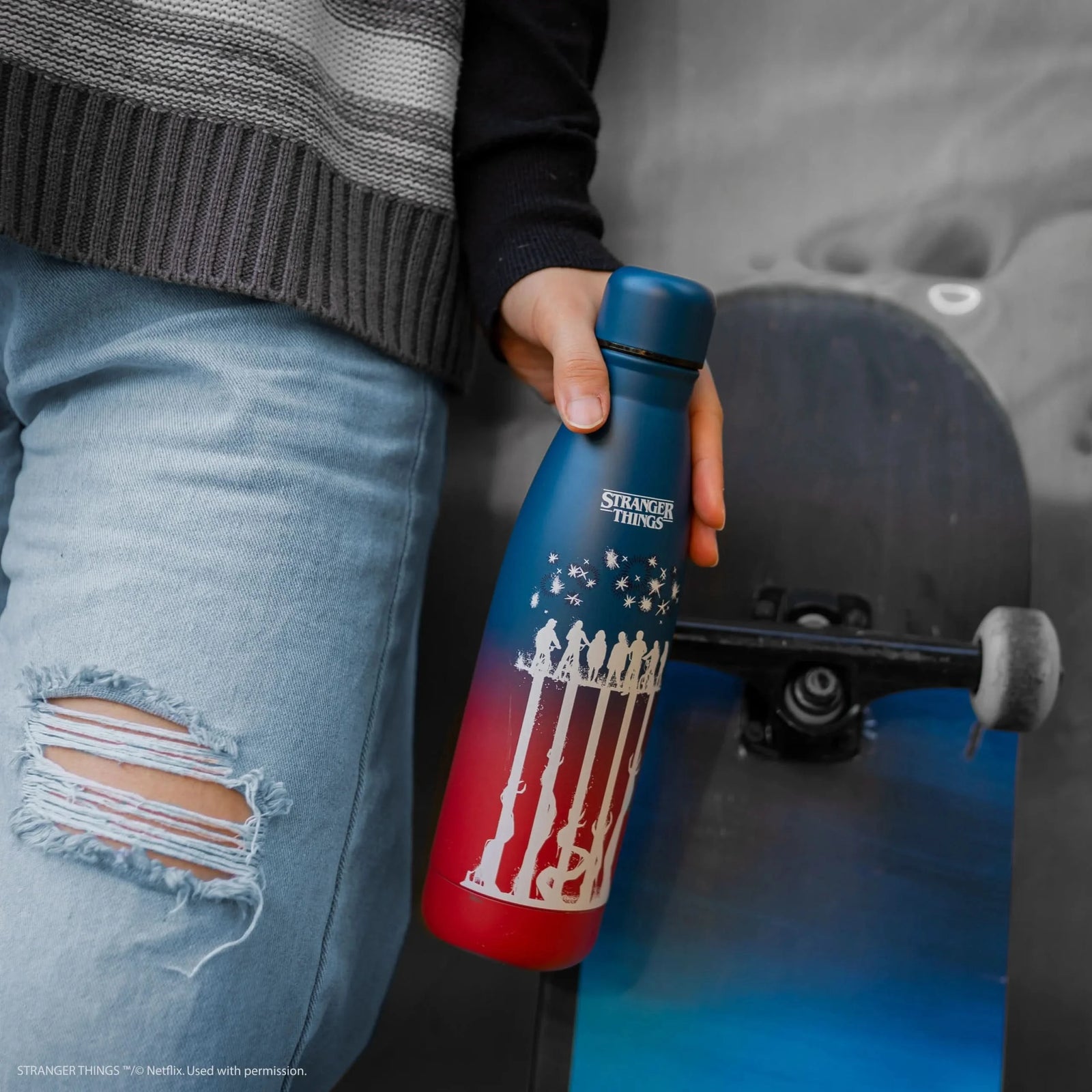 Stranger Things Upside Down Insulated Water Bottle CR4088
