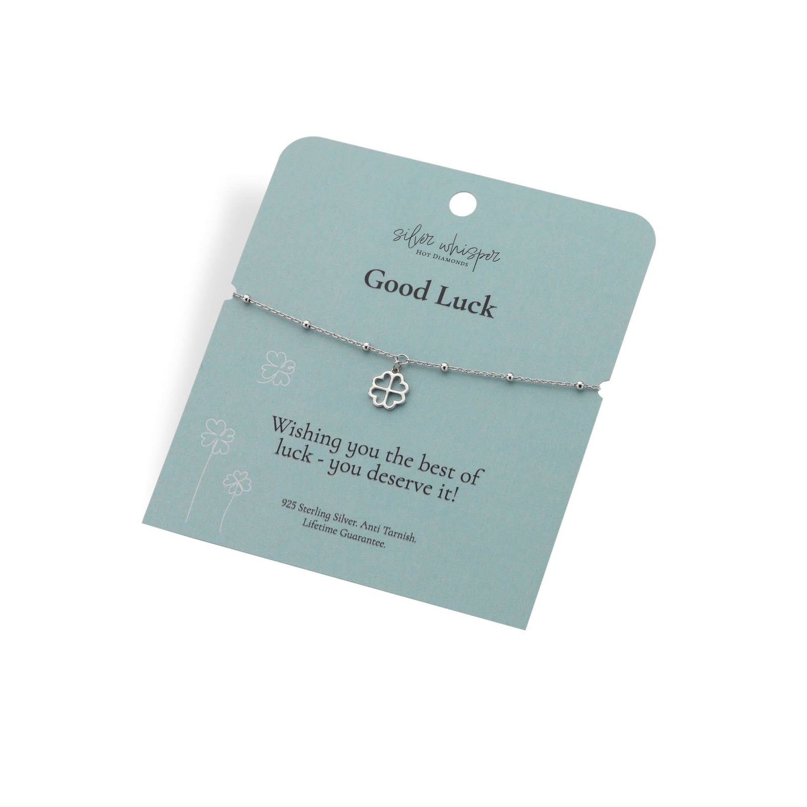 Silver Whisper Luck Bracelet SWB011