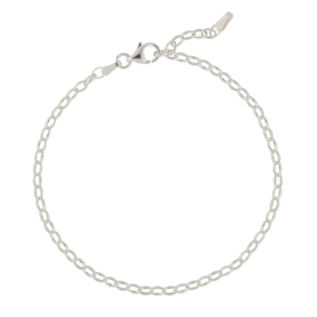 Silver Charm Bracelet CBRS