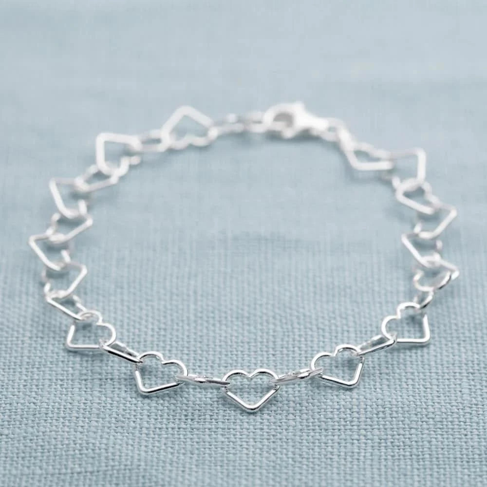 Silver Heart Bracelet BRSHRT