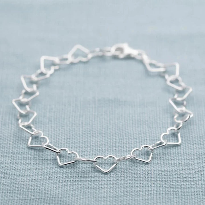 Silver Heart Bracelet BRSHRT
