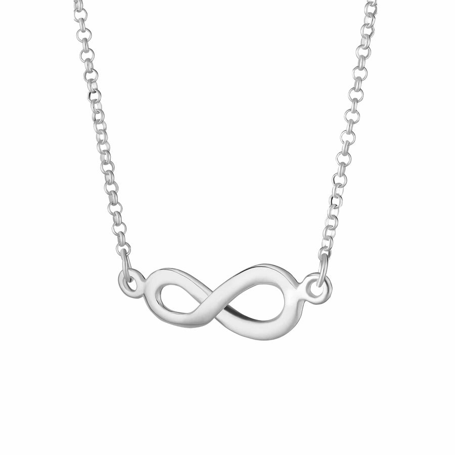 Silver Infinity Necklace NSIS