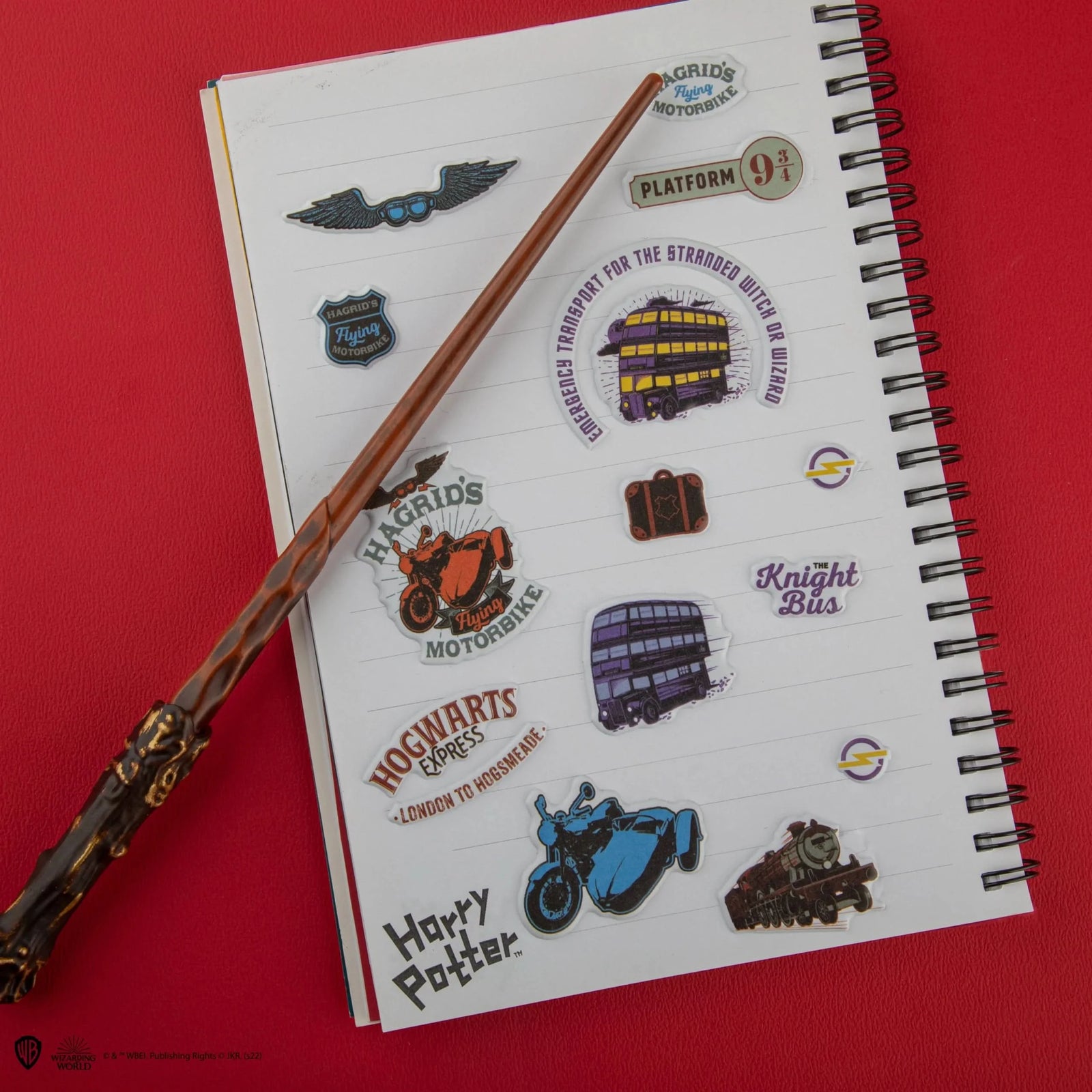 Harry Potter Puffy Sticker - Magical Motors CR5203