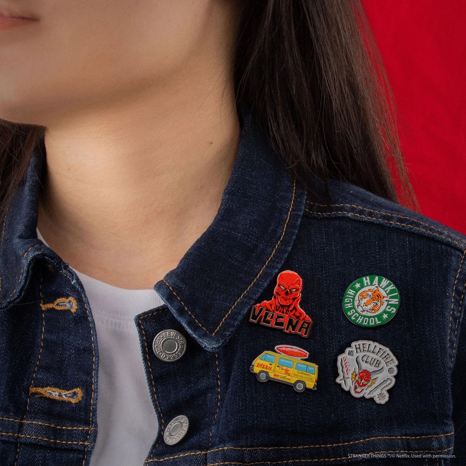 Stranger Things Set Of 4 Stranger Things Season 4 Pins CR3283