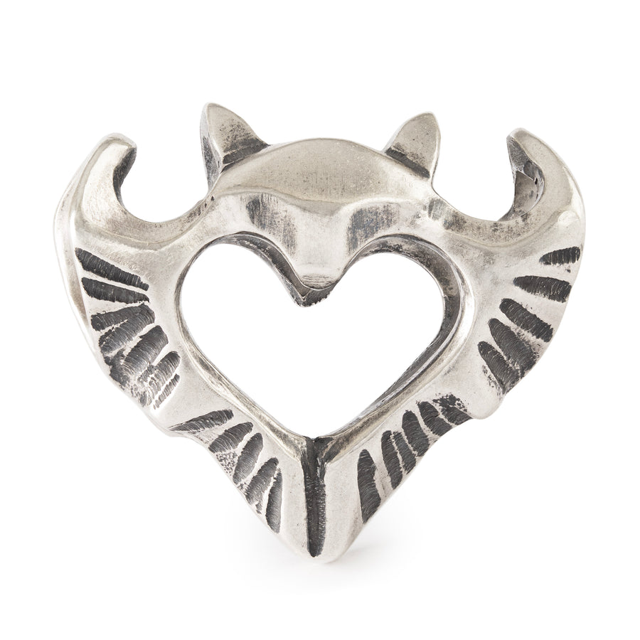 Trollbeads Heart Bat Bead TAGBE-10290