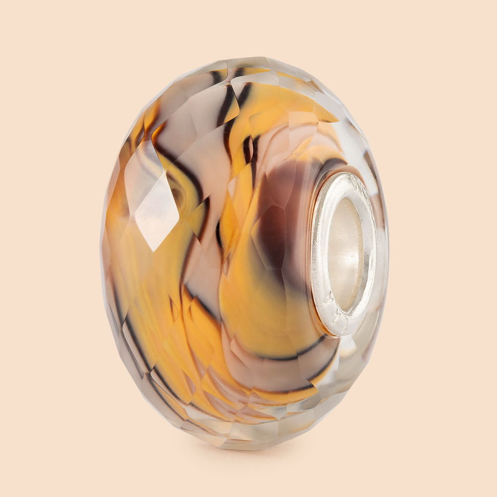 Trollbeads Flickering Flame Glass Bead TGLBE-30170