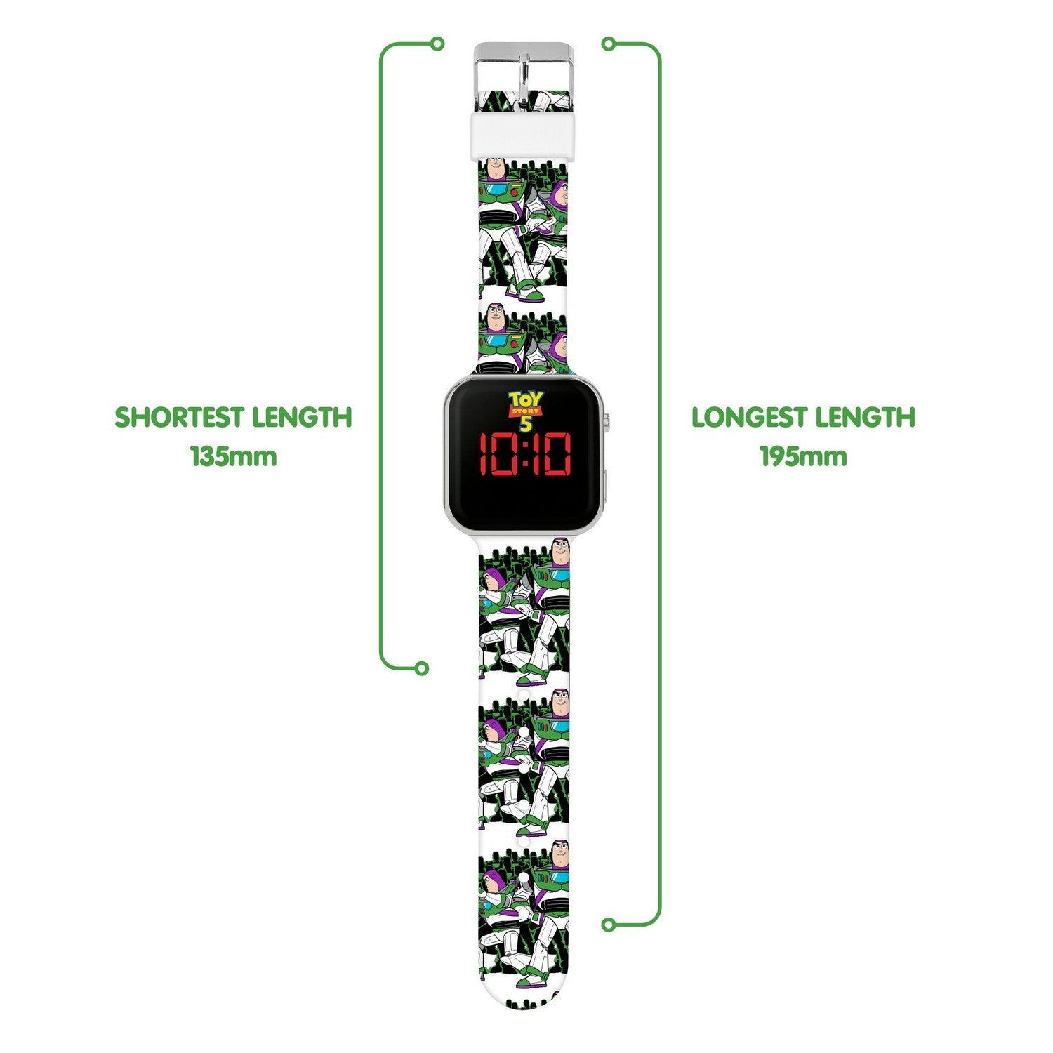 Kids Film And Cartoon Toy Story 5 Led Watch TSF4003