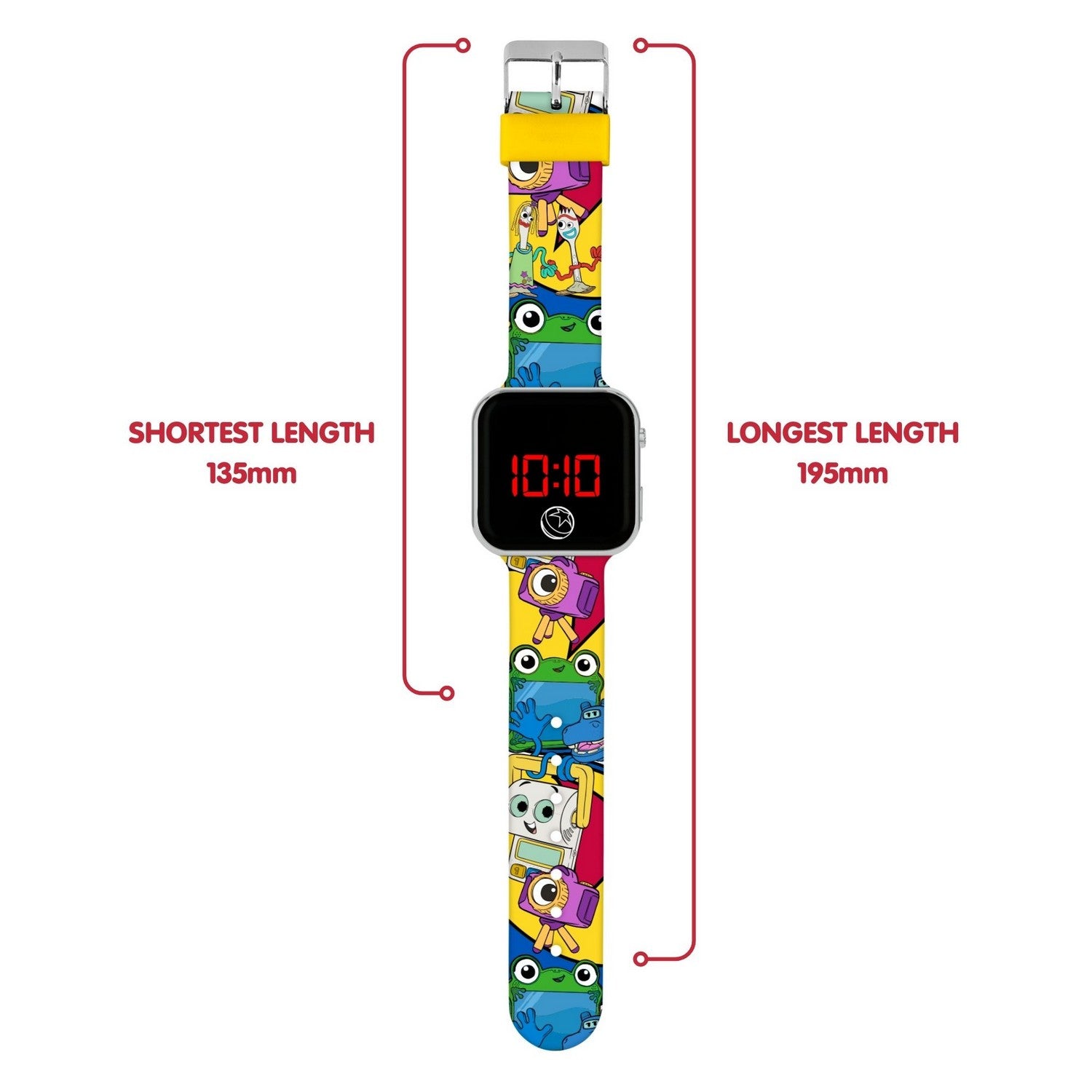 Kids Film And Cartoon Toy Story 5 Led Watch TSF4024