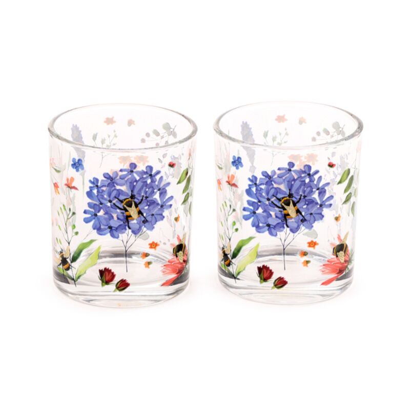 Nectar Meadows Set of 2 Glass Tumblers 250ml TUMB13