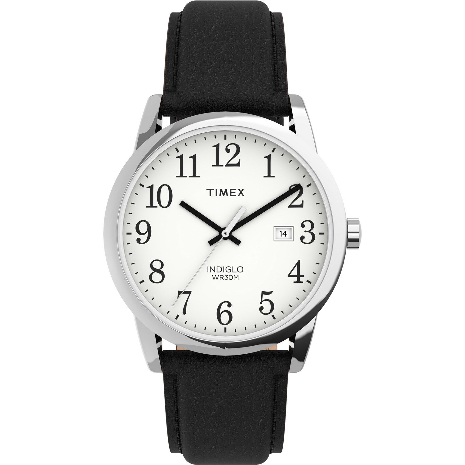 Timex Market Mens Easy Reader Brass White Dial Watch TW2P75600