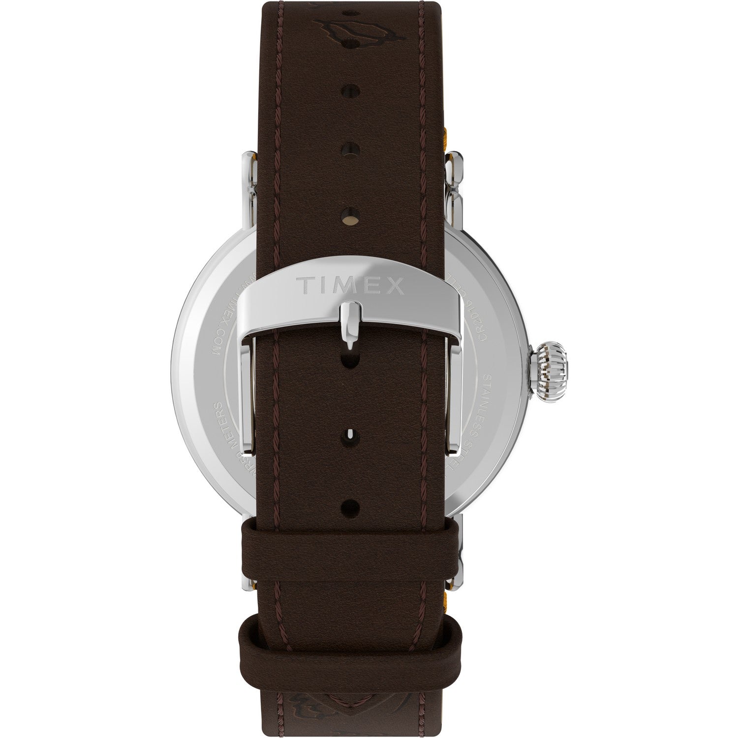 Timex Peanuts Brass White Dial Watch TW2W44300