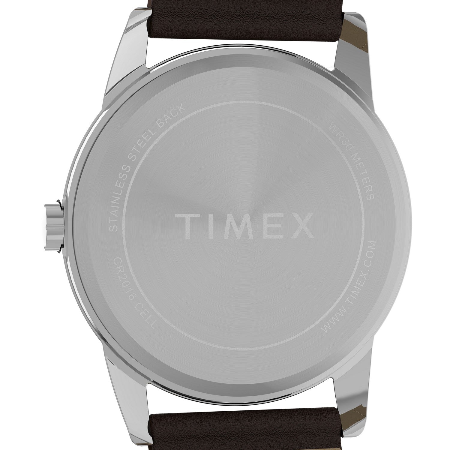 Timex Market Mens Easy Reader Brass White Dial Watch TW2Y12600