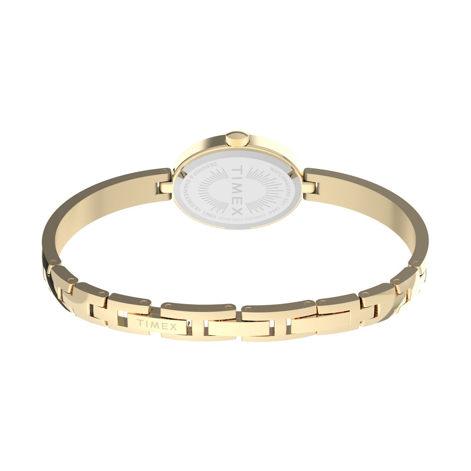 Timex Womens Trend Brass White Dial Watch TW2Y27200