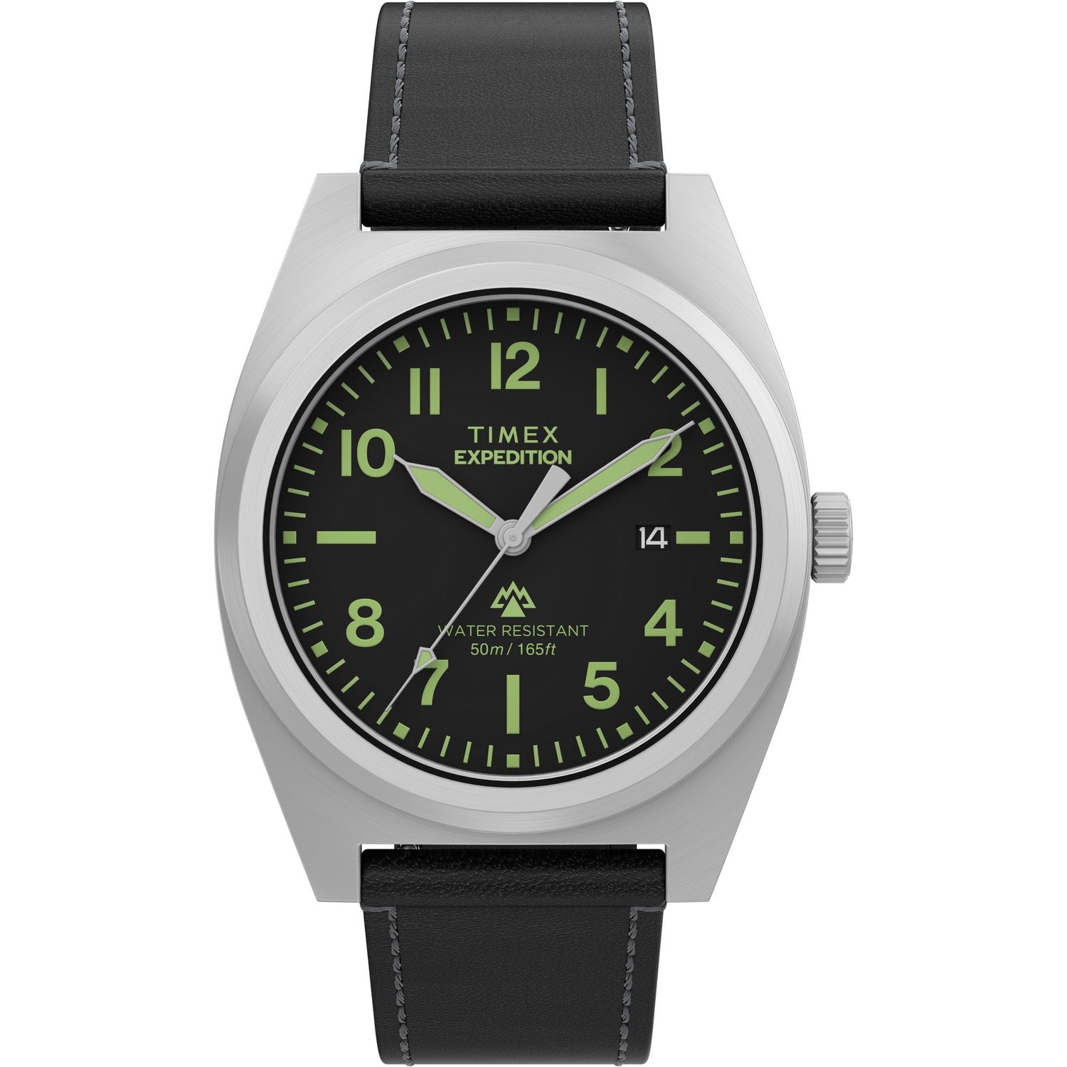 Timex Mens Expedition North Brass Black Dial Watch TW2Y30700